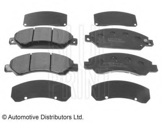BLUE PRINT ADA104242 Комплект гальмівних колодок, дискове гальмо