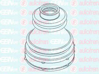 AUTOFREN SEINSA D8534 Комплект пильника, приводний вал