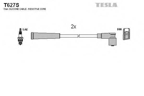 TESLA T627S Комплект дротів запалювання