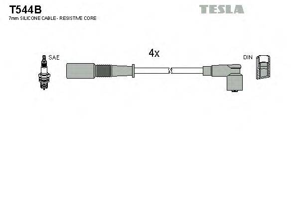 TESLA T544B Комплект дротів запалювання