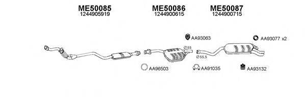 VENEPORTE 500041 Система випуску ОГ