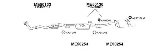 VENEPORTE 500097 Система випуску ОГ