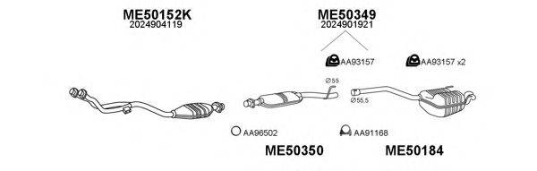 VENEPORTE 500233 Система випуску ОГ