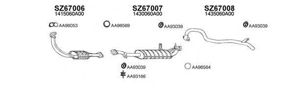 VENEPORTE 670032 Система випуску ОГ