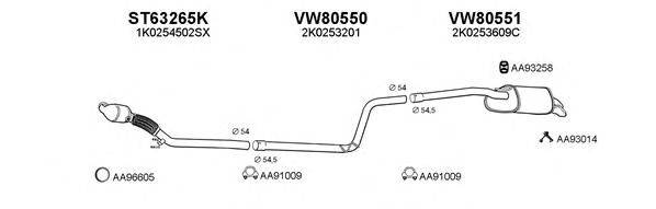 VENEPORTE 800280 Система випуску ОГ