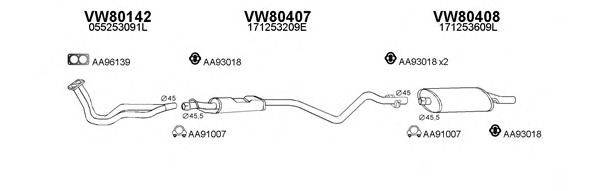 VENEPORTE 800532 Система випуску ОГ