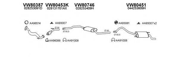 VENEPORTE 800596 Система випуску ОГ