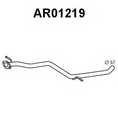 VENEPORTE AR01219 Труба вихлопного газу