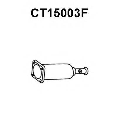 VENEPORTE CT15003F Саджовий/частковий фільтр, система вихлопу ОГ