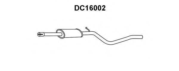 VENEPORTE DC16002 Передглушувач вихлопних газів