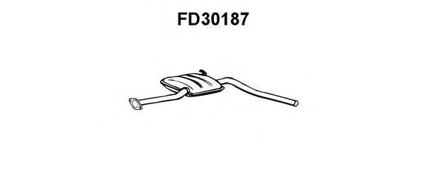 VENEPORTE FD30187 Передглушувач вихлопних газів
