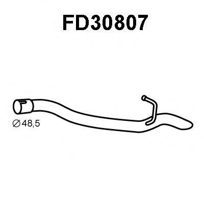 VENEPORTE FD30807 Труба вихлопного газу