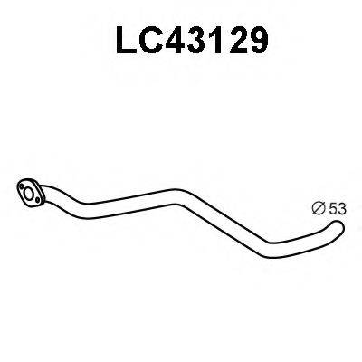 VENEPORTE LC43129 Труба вихлопного газу