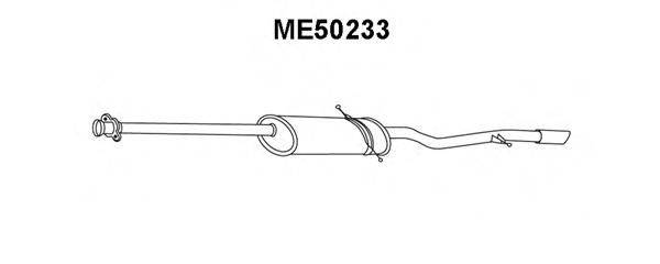 VENEPORTE ME50233 Глушник вихлопних газів кінцевий