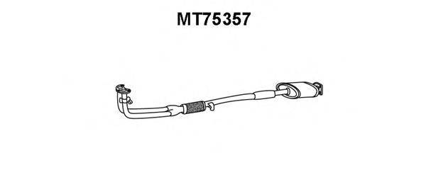 VENEPORTE MT75357 Передглушувач вихлопних газів