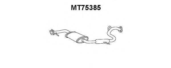 VENEPORTE MT75385 Передглушувач вихлопних газів