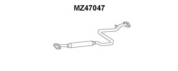 VENEPORTE MZ47047 Передглушувач вихлопних газів