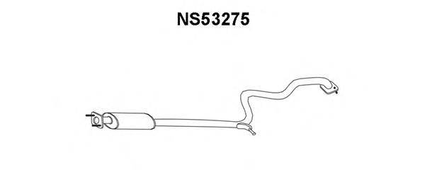 VENEPORTE NS53275 Середній глушник вихлопних газів