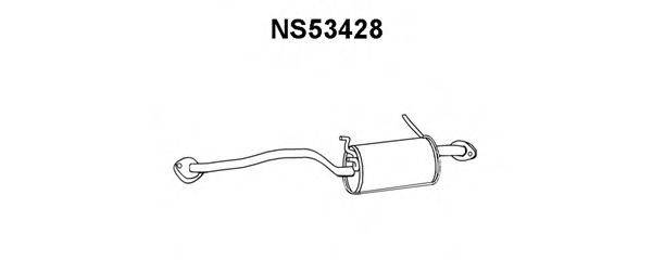 VENEPORTE NS53428 Передглушувач вихлопних газів