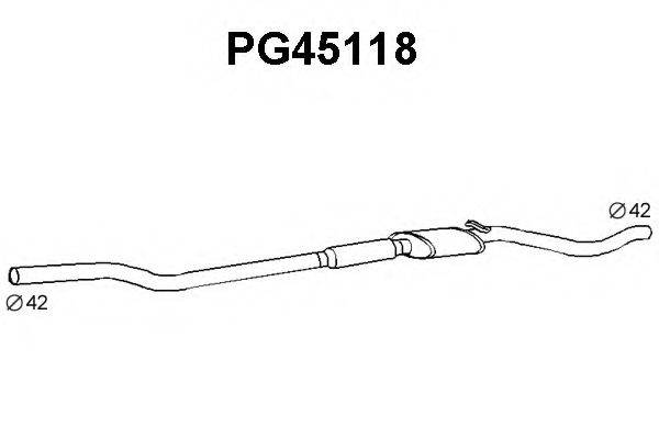 VENEPORTE PG45118 Передглушувач вихлопних газів