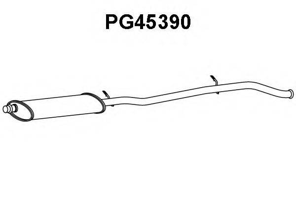 VENEPORTE PG45390 Передглушувач вихлопних газів