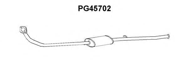 VENEPORTE PG45702 Передглушувач вихлопних газів