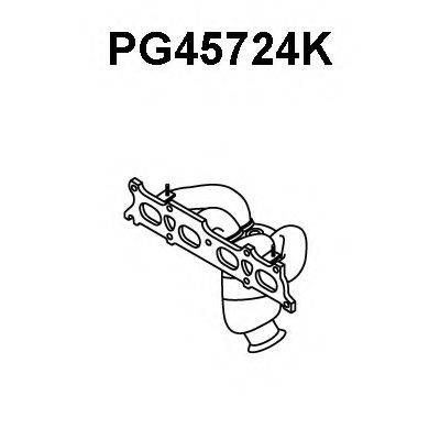 VENEPORTE PG45724K Каталізатор колектора