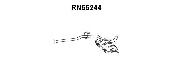 VENEPORTE RN55244 Передглушувач вихлопних газів