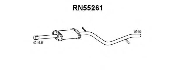 VENEPORTE RN55261 Передглушувач вихлопних газів