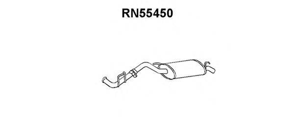 VENEPORTE RN55450 Глушник вихлопних газів кінцевий