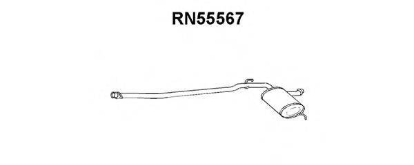 VENEPORTE RN55567 Передглушувач вихлопних газів