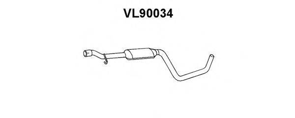 VENEPORTE VL90034 Передглушувач вихлопних газів