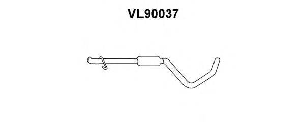 VENEPORTE VL90037 Середній глушник вихлопних газів