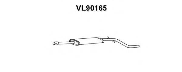 VENEPORTE VL90165 Передглушувач вихлопних газів