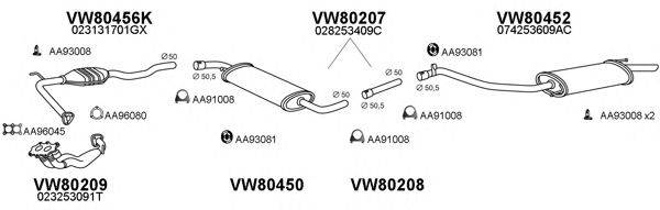 VENEPORTE 800643 Система випуску ОГ