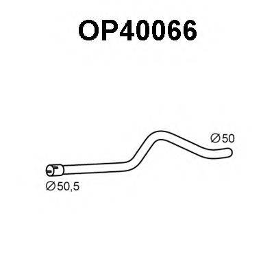 VENEPORTE OP40066 Труба вихлопного газу