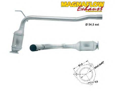 MAGNAFLOW 88829D Каталізатор