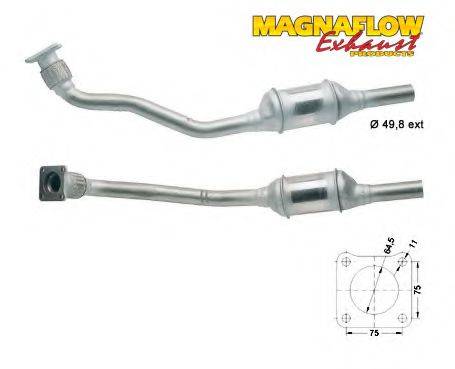 MAGNAFLOW 88823 Каталізатор