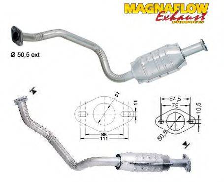 MAGNAFLOW 85872D Каталізатор