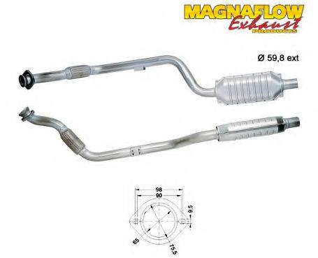 MAGNAFLOW 85048D Каталізатор