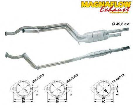 MAGNAFLOW 85014 Каталізатор