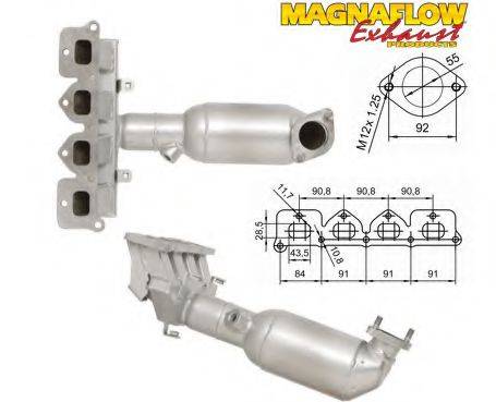 MAGNAFLOW 83420 Каталізатор