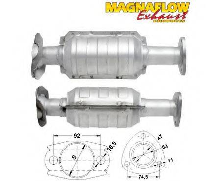 MAGNAFLOW 83014 Каталізатор