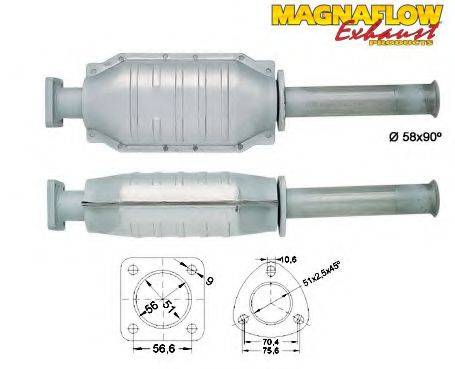 MAGNAFLOW 81828 Каталізатор