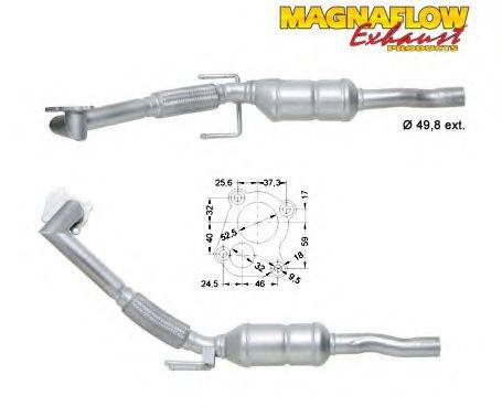 MAGNAFLOW 77014D Каталізатор