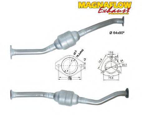 MAGNAFLOW 76027D Каталізатор