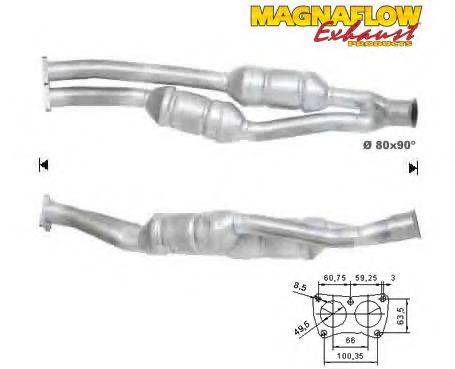 MAGNAFLOW 76019 Каталізатор