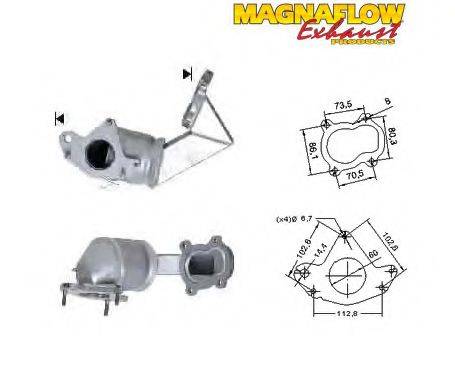 MAGNAFLOW 75820D Каталізатор