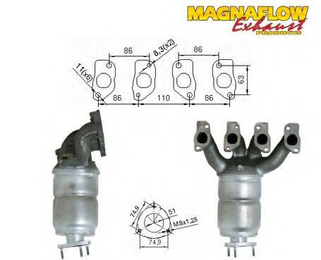 MAGNAFLOW 75809 Каталізатор