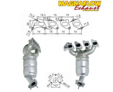 MAGNAFLOW 75807 Каталізатор